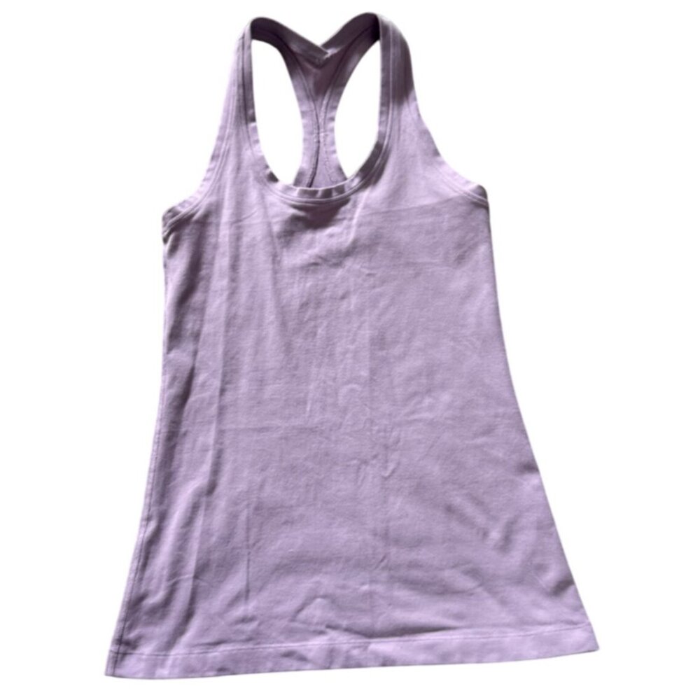 Lululemon Cool Racerback II Tank Lilac or Rose Quartz Women Size 4 - 6 W1AASS - Picture 9 of 10